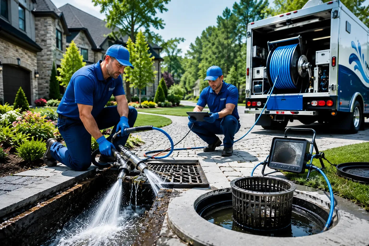 Local outdoor drain cleaning professionals in Connoquenessing, PA